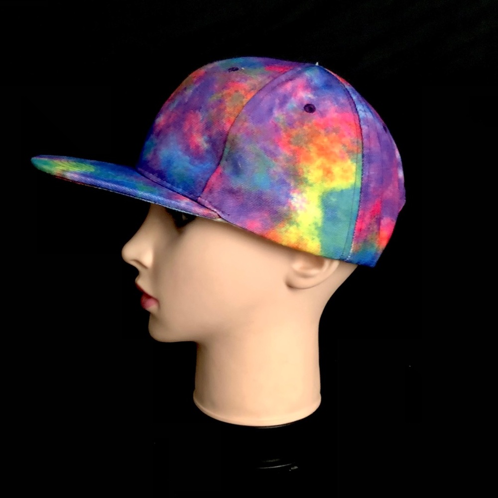 Tie Dye Rainbow SnapBack Hat